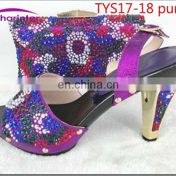 Italian Shoes and Bag Set TYS17-18 photo-4