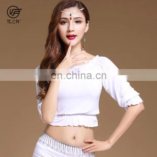 S-3120 Modal Women Belly Dance Training Clothes photo-3