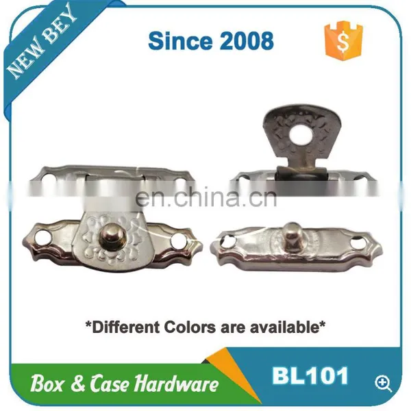Cheap Small Nickel Decorative Metal Lock for Gift Box photo-3
