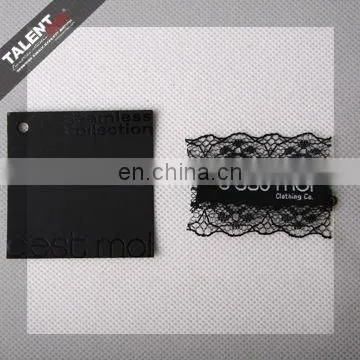 Customized Special Design Cotton Label Stitched Lace for Ladies Garment photo-3