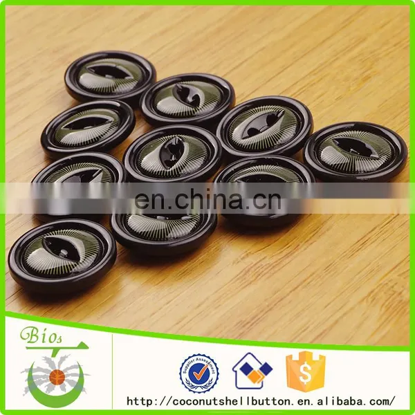 2 Holes Fish Eye Custom Made Natural Tagua Corozo Lady Suit Buttons photo-5