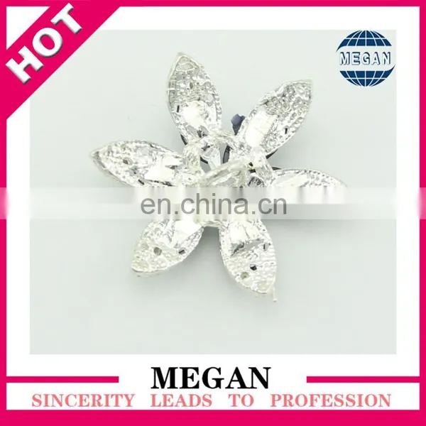 Silver Star Rhinestone Button for Wedding Invitation photo-4