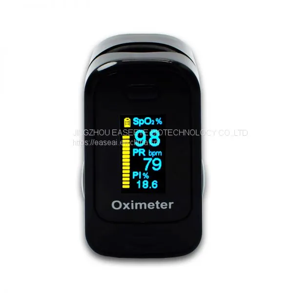 Four Colors Heart Rate Finger Pulse Oximeter SpO2 Ce Blood Oxygen Sleeping Monitor photo-2