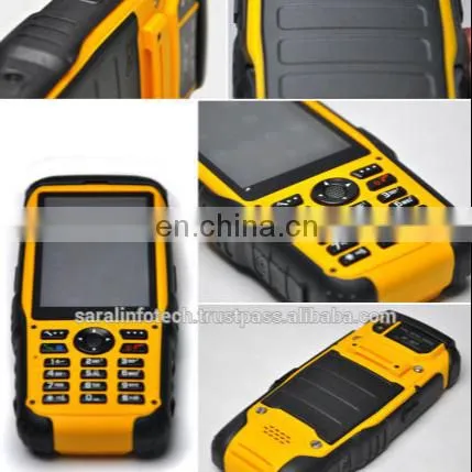 IP67 Barcode Scanner, Rugged Android Handheld Barcode Scanner Pda & RFID Reader