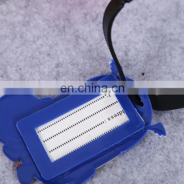 Custom 2d Superman Soft Silicone Luggage Tag/ Rubber Bag Tag/ Pvc Luggage Tag photo-3