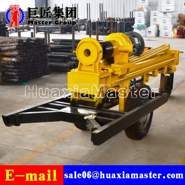 KQZ-180D Wheel Gas-electric Linkage Drill Jack Hammer Dth Drilling Rig for Water Well for Sale photo-4