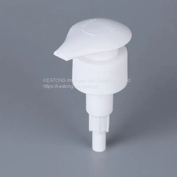 24/410 Wholesale White Color Plastic Hand Press Type Liquid Lotion Pump