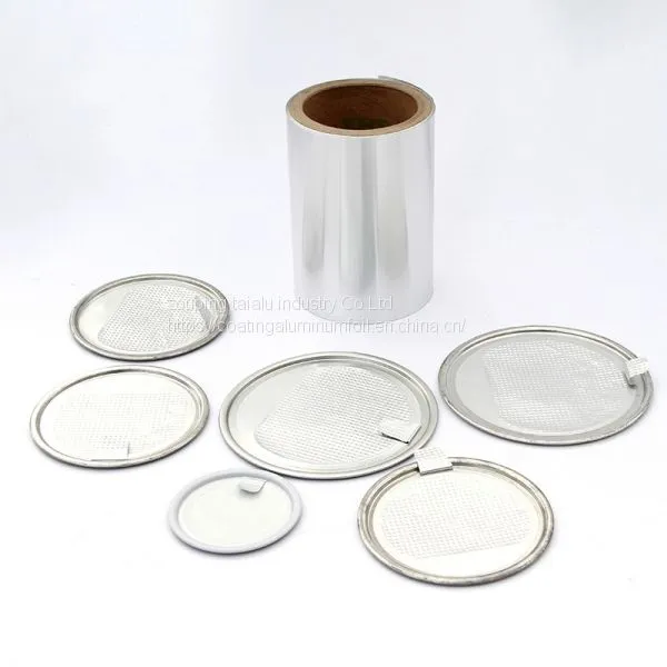 8011 Lacquer Aluminium Foil for Milk Powder Tin Can Seal photo-3