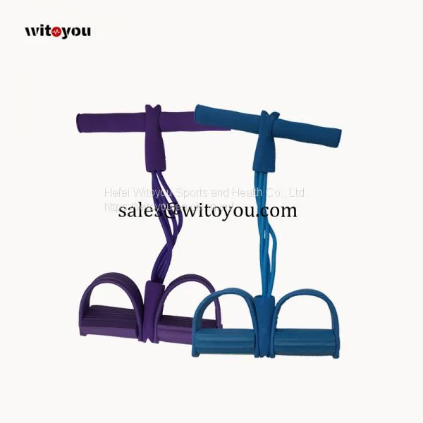 Rubber Pull Rope With Foam Handle Foot Pedal Exerciser Manufacturer photo-4