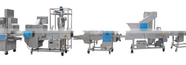 Automatic Meat Hamburger Patty Forming Machine/Hamburger Processing Line photo-4