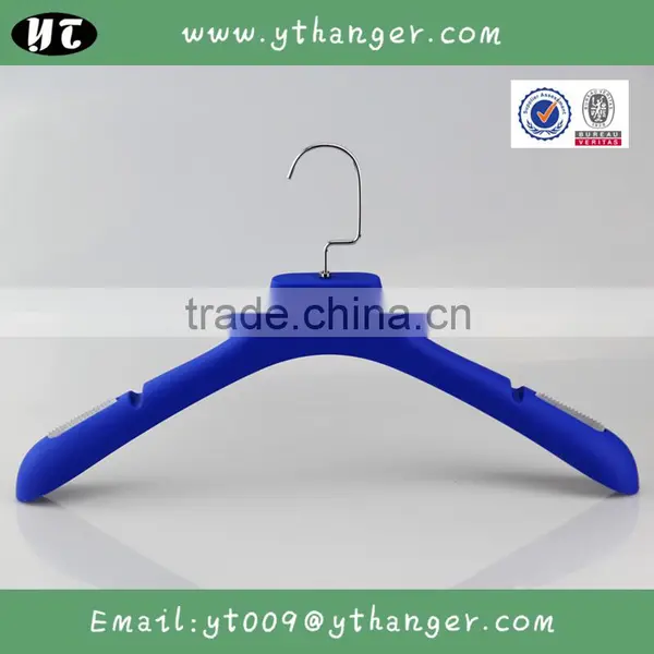 HA6905 Colored Plastic Clothes Hanger Antislip Women Coat Hanger Dress photo-3