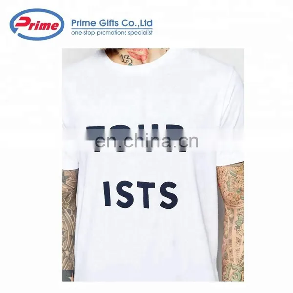 Attractive Price Promotional Gifts Custom White T-shirt for Men photo-5