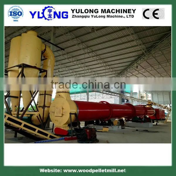 Professional Alloy Steel Sawdust Biomass Rotary Dryer Machine With Small Vibration photo-2