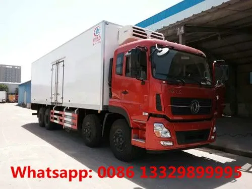 Dongfeng Tianlong 6*4 LHD 20T Refrigerated Van Truck for Sale photo-2
