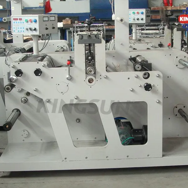 DK-320G Model Label Slitter With Rotary Die Cutter photo-3