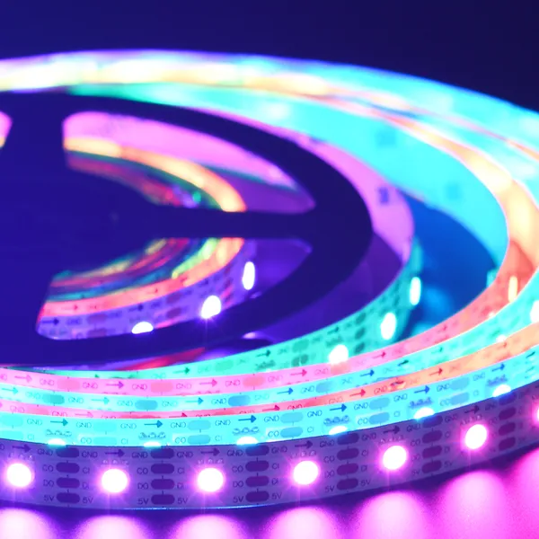 Dreamcolor Digital Rgb 60 Leds/m Led Light Strip Addressable Pixel Rgb LC8822 Flex Led Strip Light photo-5