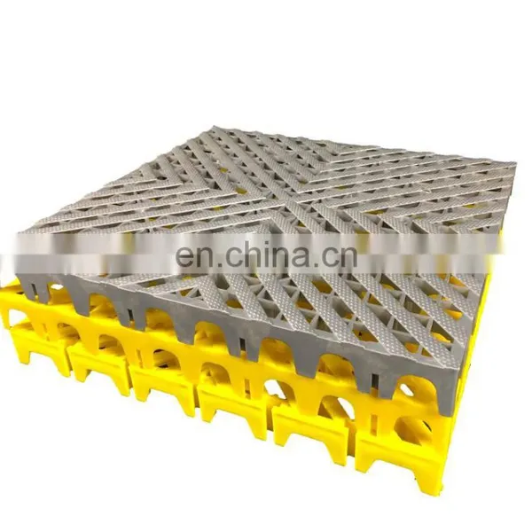 Car Wash Room Splicing Grille Garage Plastic Connection Removable Floor Tile Plastic Floor photo-2