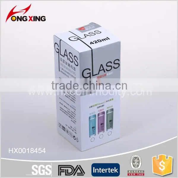 420ML Heat Preservation Glass Tea Tumbler With Strainer photo-6