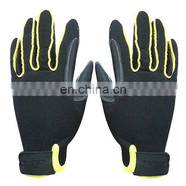 Good Grip Hand Work Safety Wholesale Iron High Performance Durable Protective Colorful Mechanic Tactical Gloves photo-2