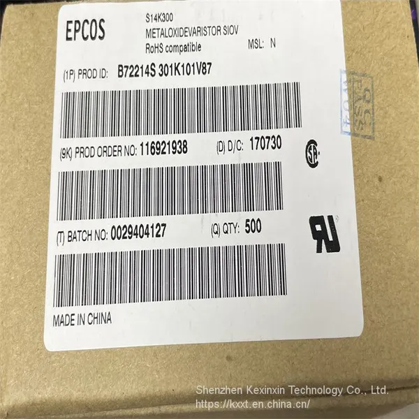 B72214S2301K101 EPCOS / TDK Varistors 300VAC 10% 14mm AdvanceD S14k300 photo-2