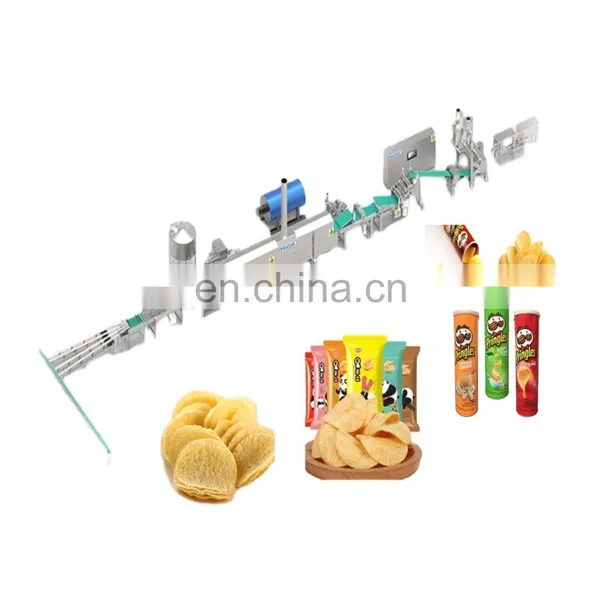 Newly Designed Pringle Potato Chips Production Line Fabricate Potato Chips Machine Compound Baked Potato Crisp Cracker Plant