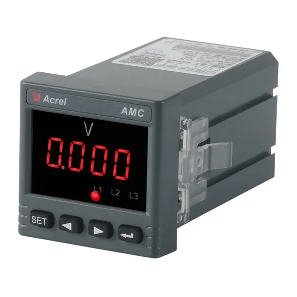 High Quality Acrel AMC48-AI/C Lighting Cabinet Digital Ammeter With RS485 photo-4