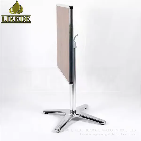High Quality 304# Stainless Steel Folding Table Base Metal Furniture Legs for Outdoor Chairs photo-4