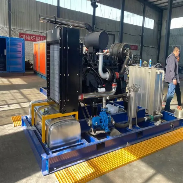 Oil Tank Cleaning Equipment High-pressure Water Roughening Pipe Cleaning Equipment Ultrasonic Cleaning Machine