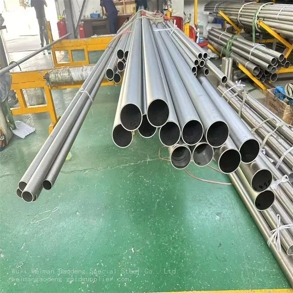 Titanium Welded Tube Gr7 Gr1 Gr2 TA9 Titanium Alloy Tube for Chemical Medical Industry photo-2
