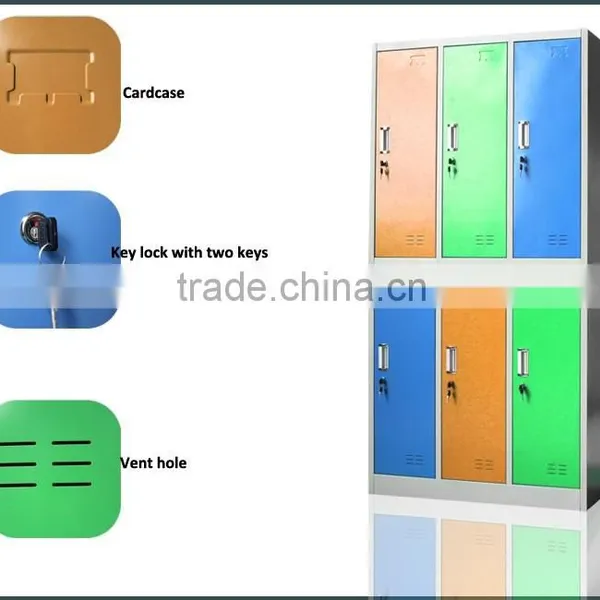 China Factory Wholesale Price Sports Anti-damp TypeSteel Storage Lockers For Public Place photo-5
