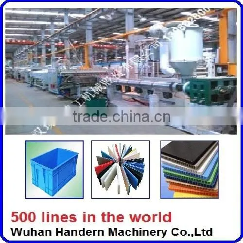 Corrugated Plastic Sheet Machine
