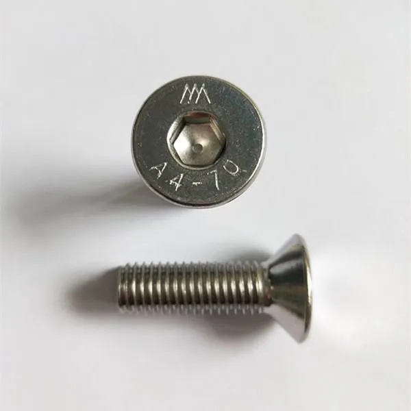 SS316 DIN7991 Hex Socket Countersunk Head Screws