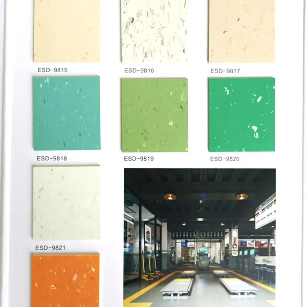 Conductive PVC Flooring — China Factory Supply for ESD-Critical Environments photo-3