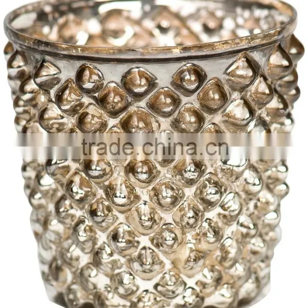 MERCURY Glass T-light Votive Holder Manufacture