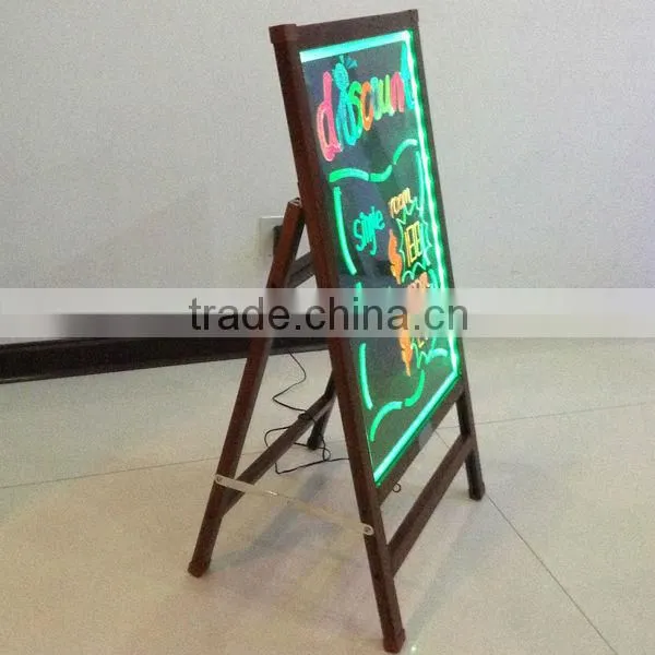 Hot Wooden LED Advertising Display for 2014