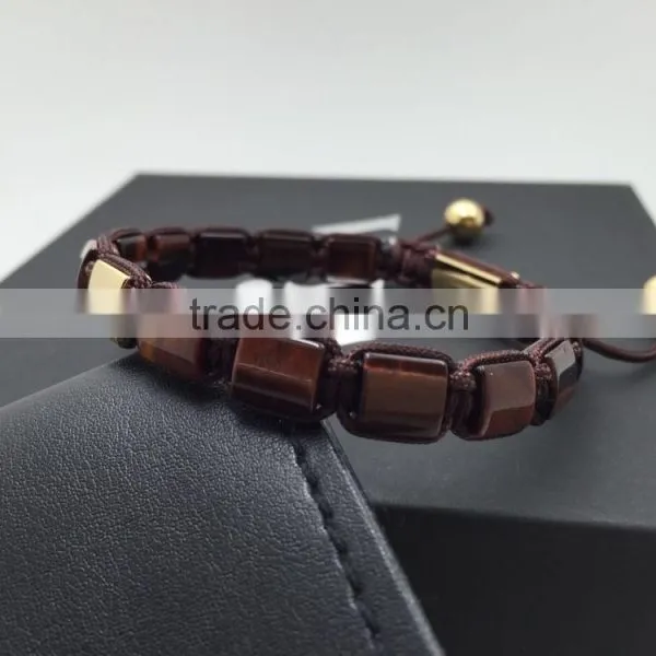 Custom High Quality Stainless Steel Jewelry Handmade Man Charm Bead Bracelet Popular Style Hot Sell photo-3