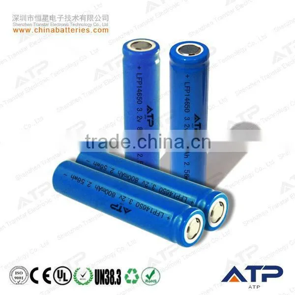 14650 Lifepo4 Battery 800mah 3.2v / Lifepo4 Batteries 14650 / Lifepo4 14650