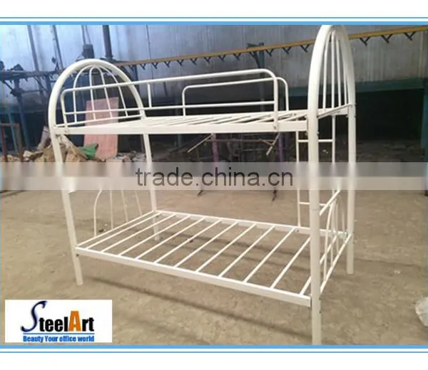 180 KGS Load Capacity Metal Double Decker Bunk Bed,school Domitory Steel Bunk Bed photo-2