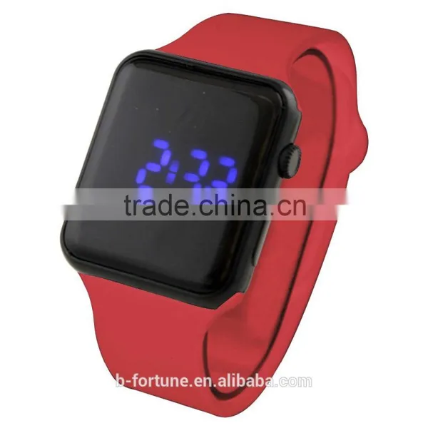 LP1427 Hot Product Plastic Case Digital Movement Led Watch photo-3
