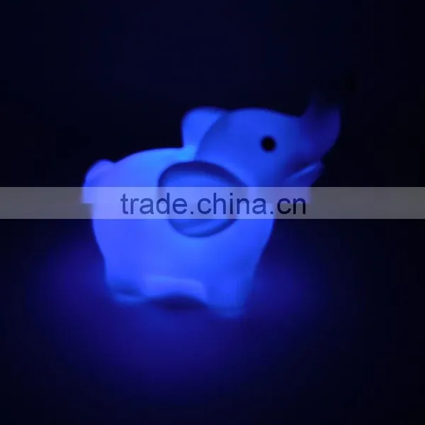 Newest Design Rotocast Soft Elephant Cute Led Light Soft Toy photo-4