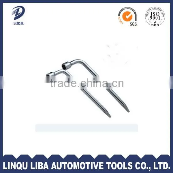 Metric High Qualtiy Carbon Steel L Shape Wheel Wrench For Trucks photo-4