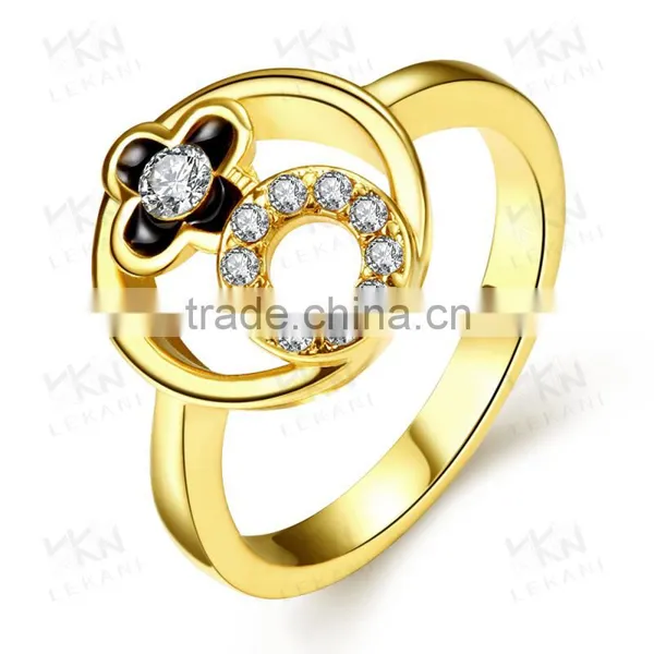 Custom Gold Plated Wedding Finger Fing / Wholesale Fashion Jewelry Quality Choice photo-2