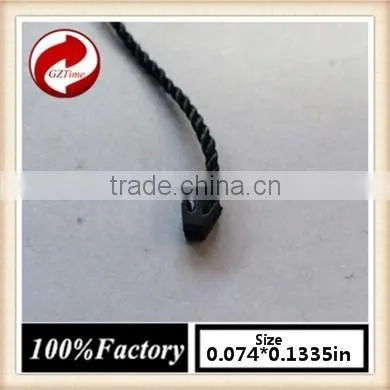 Quality String Seal Tag, Hang Tag String, Garment Plastic Seal Tag Black Seal Tag Pen With String photo-2