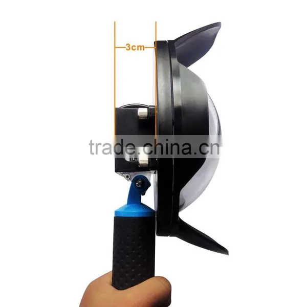 6" GoPro4 Dome Port With Float Bobber Fits for GoPro Original Water Proof Housing photo-2