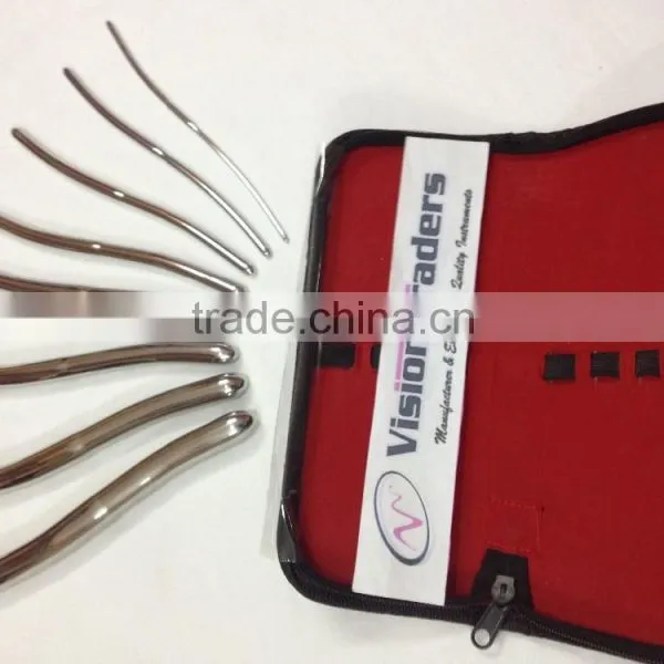 Hegar Uterine Dilators Set of 8 Dilators 3-4 mm to 17-18mm ,Gynecology Instruments Hegar Uterine Dilator Set in Pouch CE photo-4
