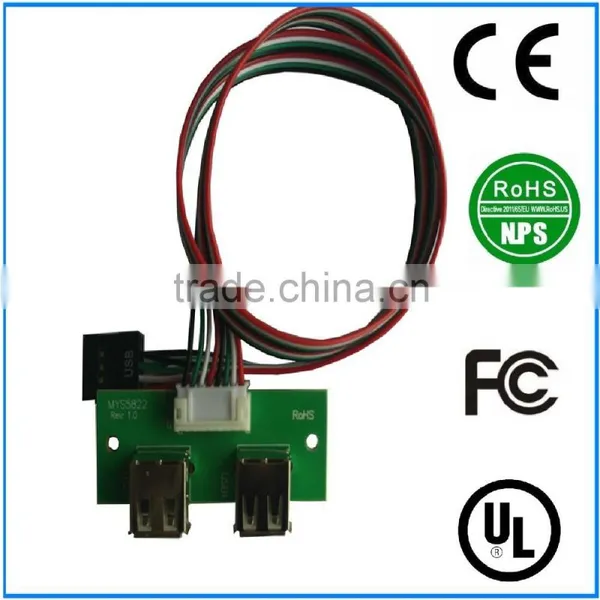 2 USB 2.0 USB Header PCB Motherboard Cable photo-2