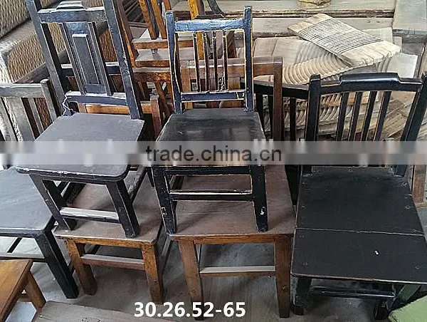 Reproduction Vintage Chinese Classical Antique Furniture Wooden Small Chair photo-4