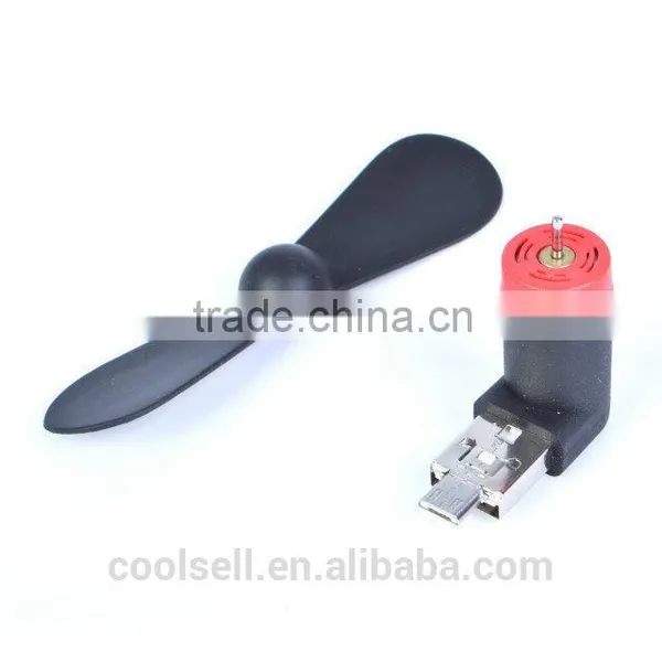 Hot Selling OTG Mini Fan Mobile Mini Portable Fan Usb Fan With OTG Function photo-4