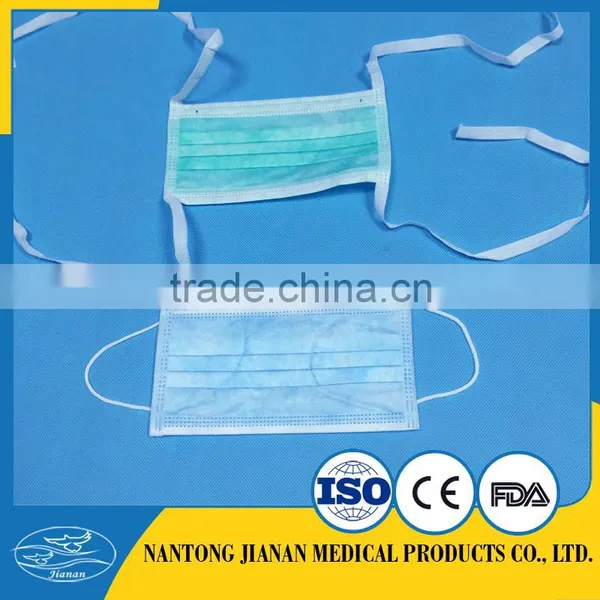 Non Woven Disposable Face Mask / Surgical Face Mask (Ear-loop or Tie-On) photo-2
