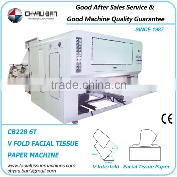 Sharp Slitting Line 6 Facial Tissue Making New Machine